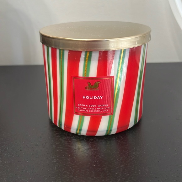 Bath & Body Works Other - Bath & Body Works HOLIDAY 3 wick Candle